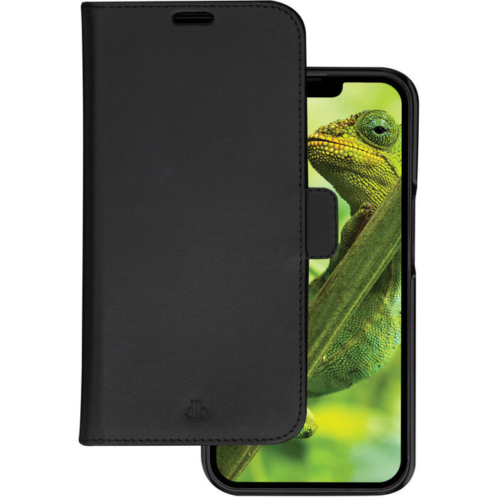 DBramante1928 DBramante1928 Lynge Lederen 2-in-1 Wallet Case voor iPhone 14 Pro - Zwart