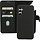 Mobiparts 2-in-1 Lederen Wallet Case voor Samsung Galaxy A34 - Zwart