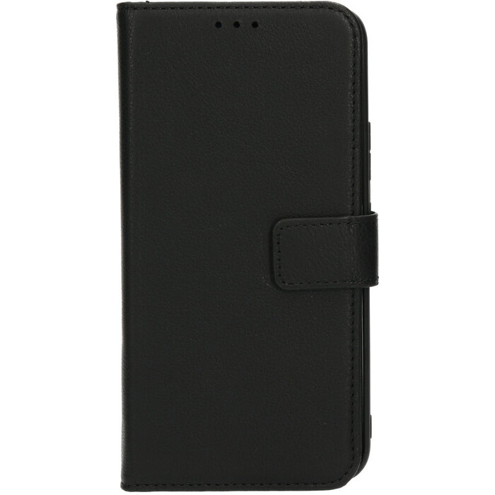 Mobiparts Mobiparts 2-in-1 Lederen Wallet Case voor Samsung Galaxy A34 - Zwart