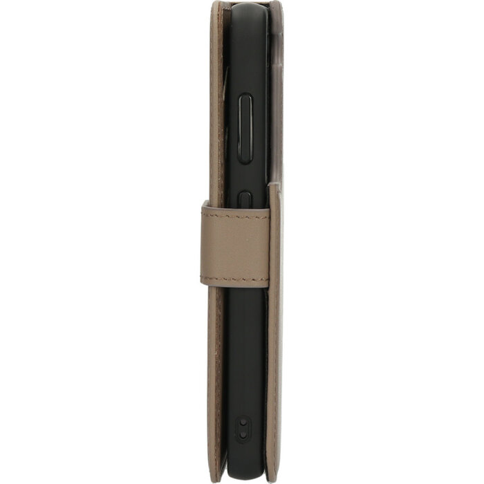 Mobiparts Mobiparts 2-in-1 Lederen Wallet Case Samsung Galaxy S23 - Taupe