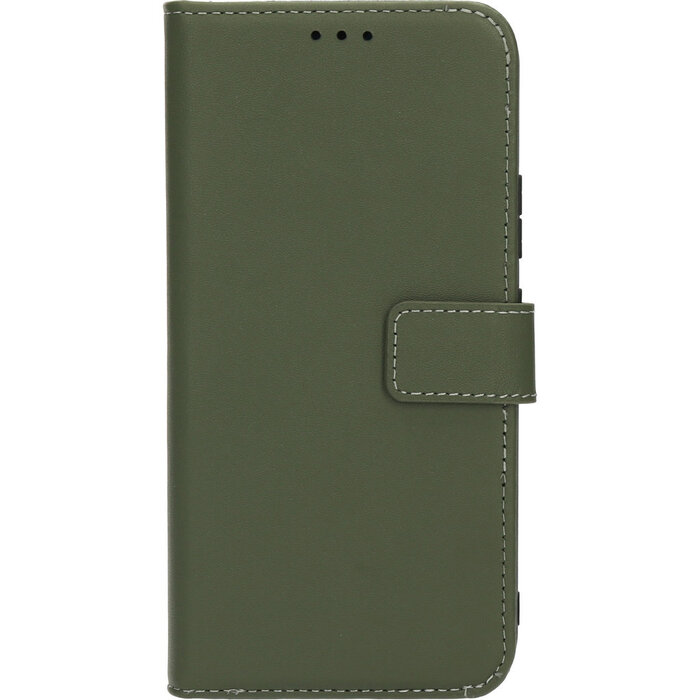 Mobiparts Mobiparts 2-in-1 Leren Wallet Case voor Samsung Galaxy A34 - Groen