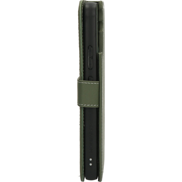 Mobiparts Mobiparts 2-in-1 Leren Wallet Case voor Samsung Galaxy A34 - Groen