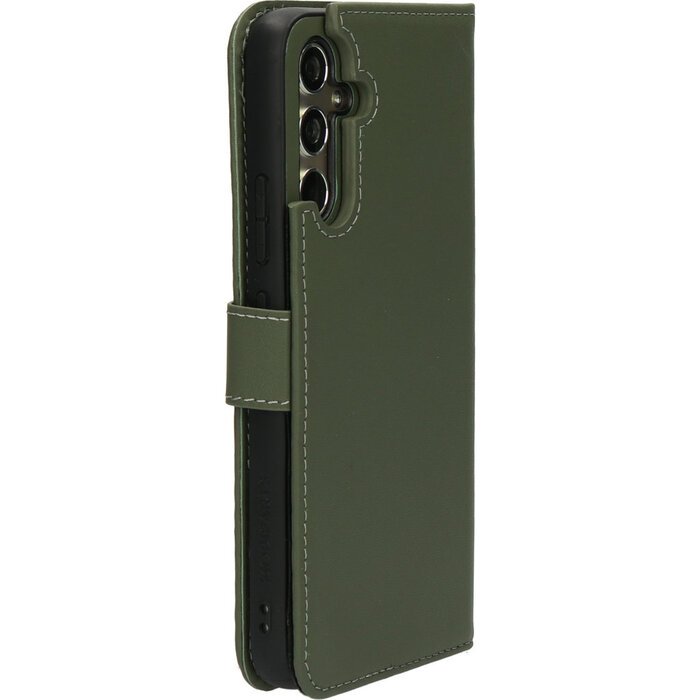 Mobiparts Mobiparts 2-in-1 Leren Wallet Case voor Samsung Galaxy A34 - Groen
