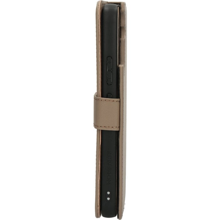 Mobiparts Mobiparts 2-in-1 Lederen Wallet Case voor Samsung Galaxy A34 - Taupe