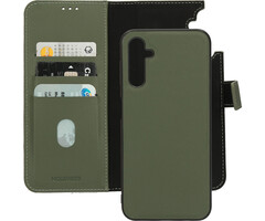 Mobiparts Mobiparts 2-in-1 Lederen Wallet Case voor Samsung Galaxy A14 - Groen