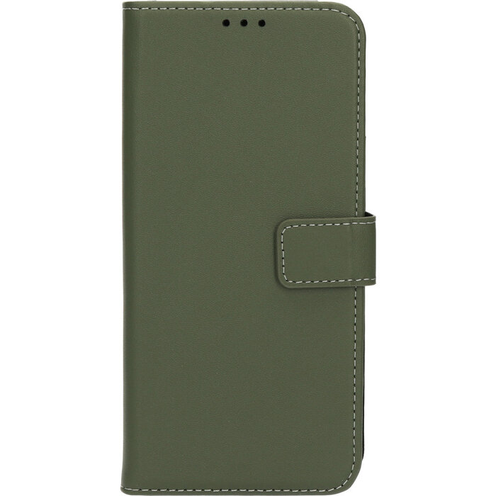 Mobiparts Mobiparts 2-in-1 Lederen Wallet Case voor Samsung Galaxy A14 - Groen
