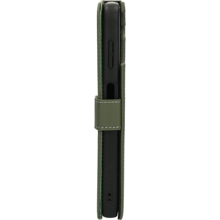Mobiparts Mobiparts 2-in-1 Lederen Wallet Case voor Samsung Galaxy A14 - Groen