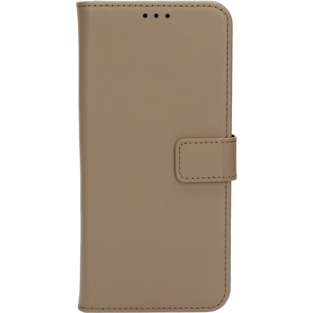 Mobiparts Mobiparts 2-in-1 Lederen Wallet Case voor Samsung Galaxy A14 - Taupe