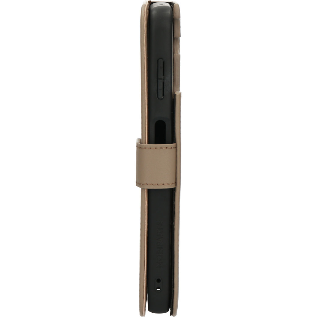 Mobiparts Mobiparts 2-in-1 Lederen Wallet Case voor Samsung Galaxy A14 - Taupe