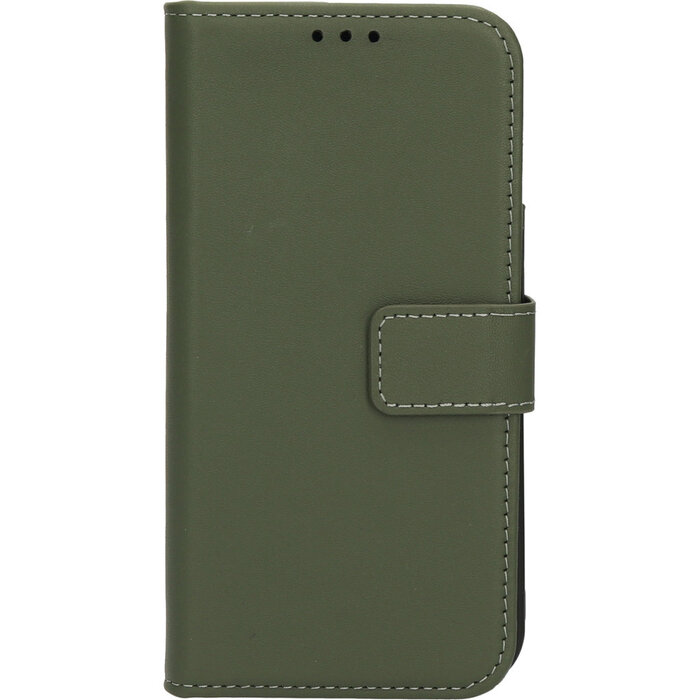 Mobiparts Mobiparts Leather 2 in 1 Wallet Case Apple iPhone 14 Pro Green