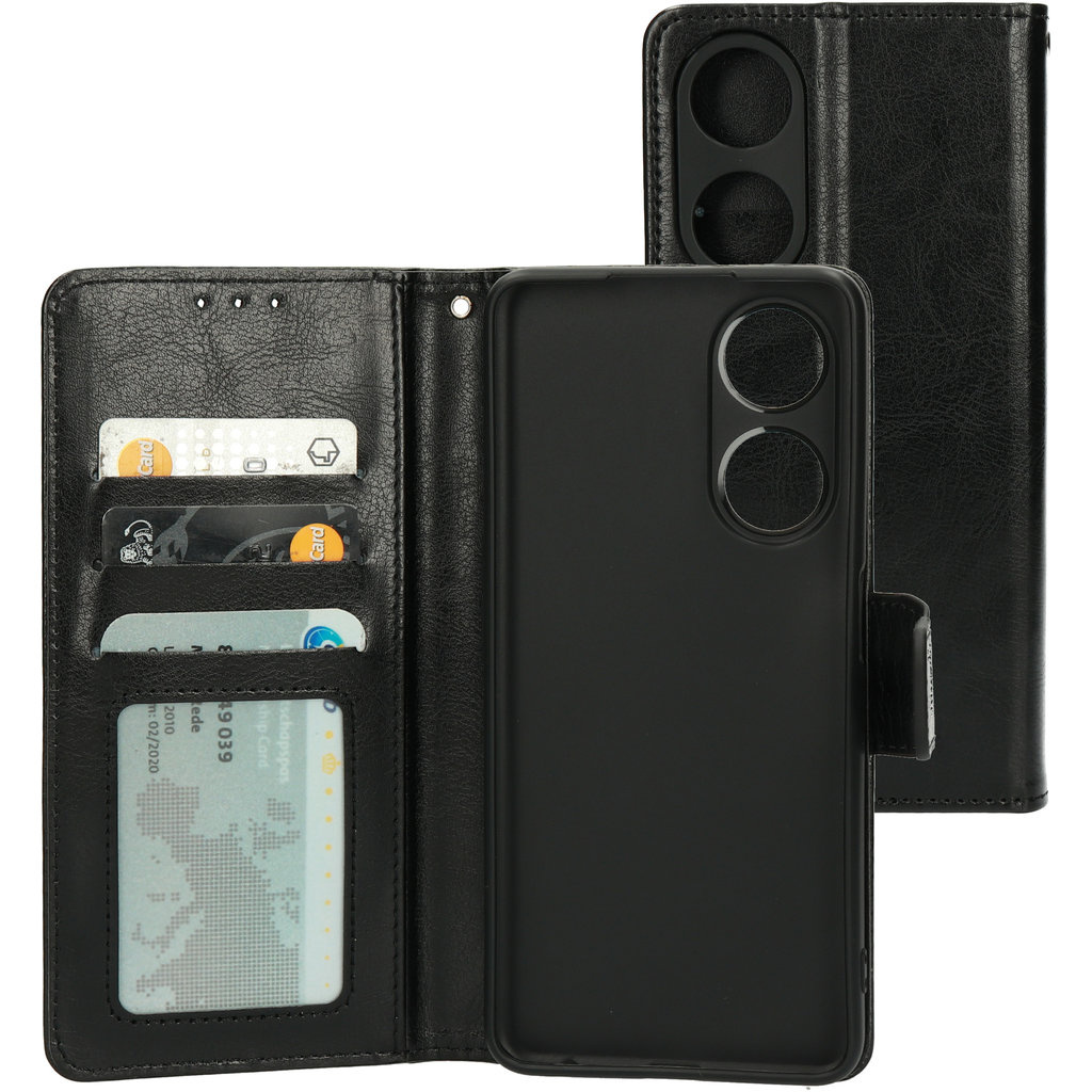 Mobiparts Mobiparts Classic Wallet Case Oppo A98 5G Black