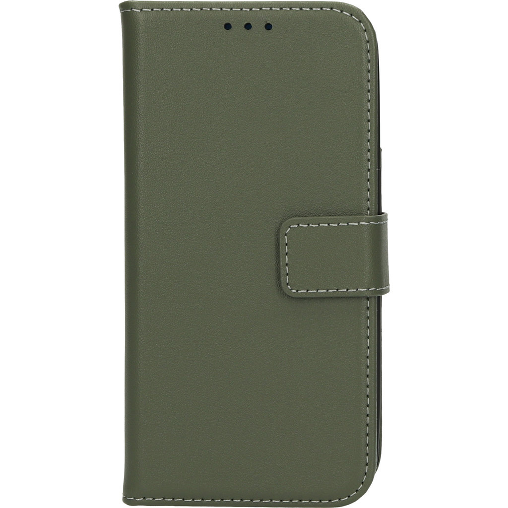 Mobiparts Mobiparts Leather 2 in 1 Wallet Case Apple iPhone 15 Pro Green