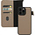 Mobiparts 2-in-1 Lederen Wallet Case iPhone 15 Pro Max - Taupe