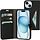 Mobiparts Classic Wallet Case voor iPhone 15, 14 & 13 - Zwart