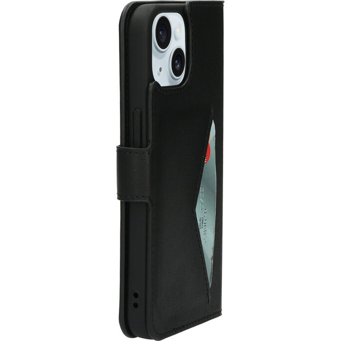 Mobiparts Mobiparts Classic Wallet Case voor iPhone 15, 14 & 13 - Zwart