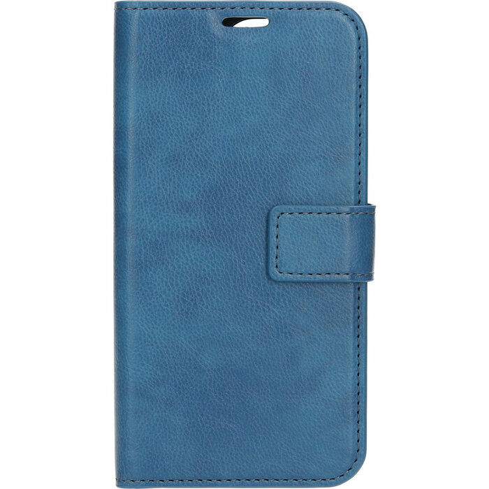 Mobiparts Mobiparts Classic Wallet Case voor Apple iPhone 15 Pro - Steel Blue