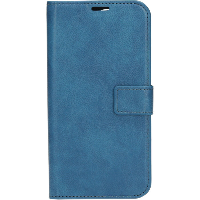 Mobiparts Mobiparts Classic Wallet Case voor iPhone 15 Pro Max - Staalblauw