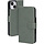 Mobiparts Classic Wallet Case voor iPhone 15, 14 & 13 - Stone Green