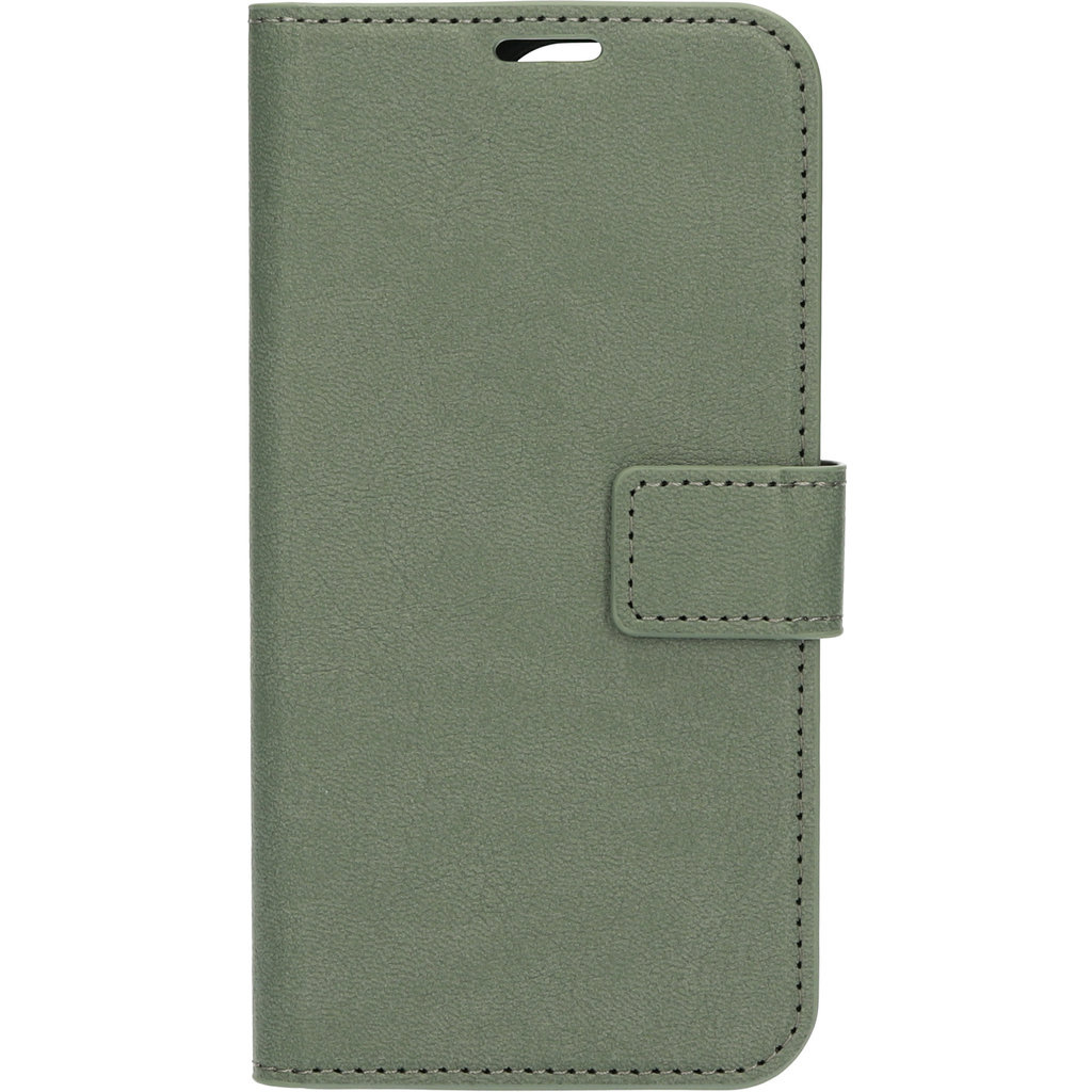 Mobiparts Mobiparts Classic Wallet Case voor iPhone 15 Pro - Stone Green