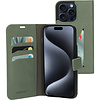 Mobiparts Mobiparts Classic Wallet Case voor iPhone 15 Pro Max - Stone Green