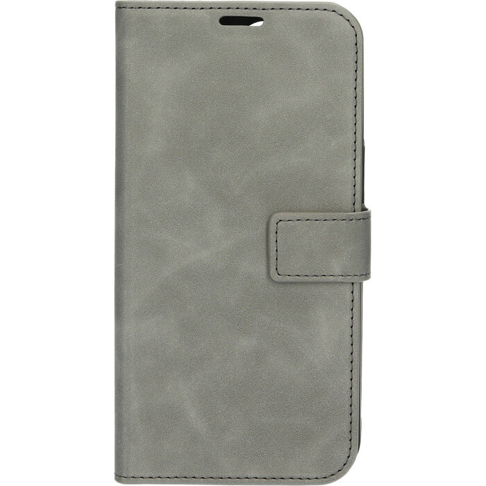 Mobiparts Mobiparts Classic Wallet Case iPhone 15 Pro Max - Granite Grey