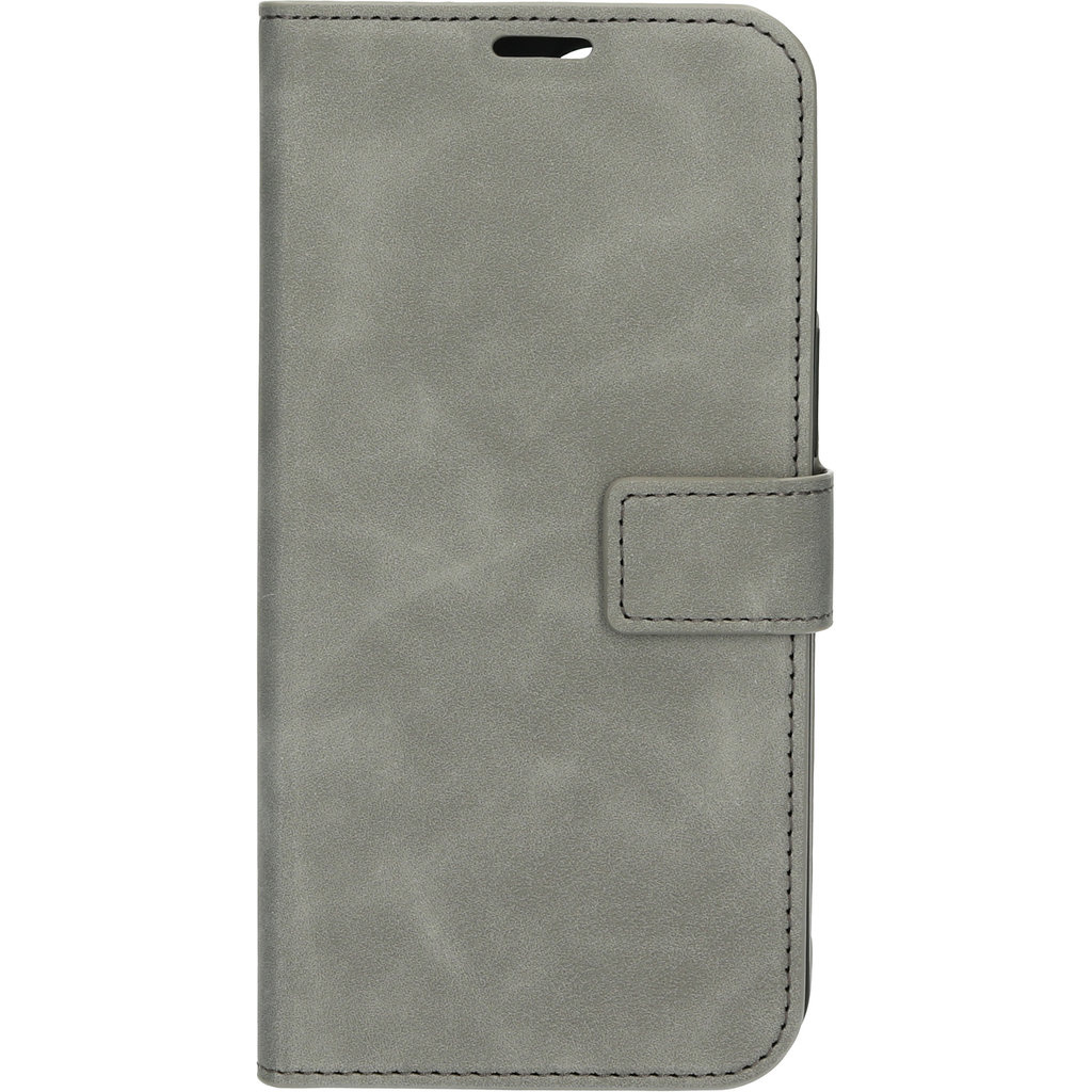 Mobiparts Mobiparts Classic Wallet Case Apple iPhone 15 Pro Max Granite Grey