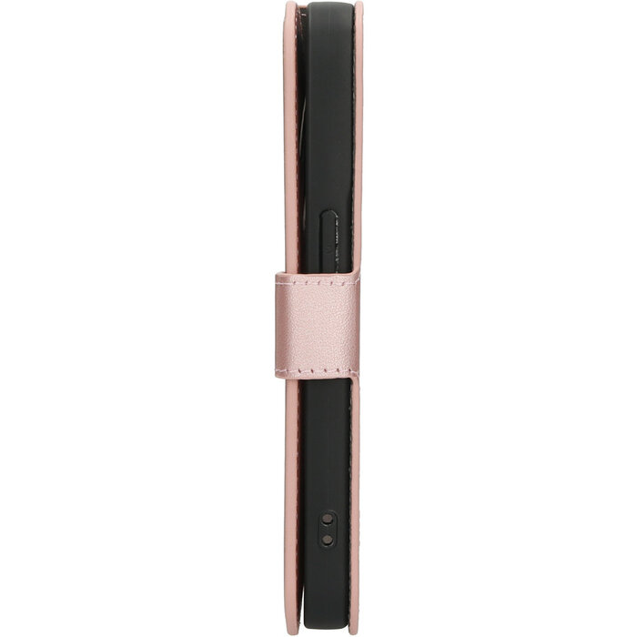 Mobiparts Mobiparts Classic Wallet Case voor iPhone 15 Pro - Roze
