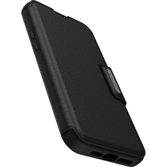 Otterbox OtterBox Strada Series Lederen Wallet Case voor iPhone 14 Pro Max - Shadow Black