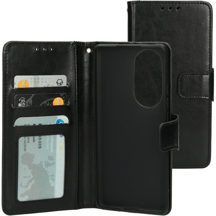 Mobiparts Mobiparts Classic Wallet Case voor Oppo Reno10 Pro 5G - Zwart