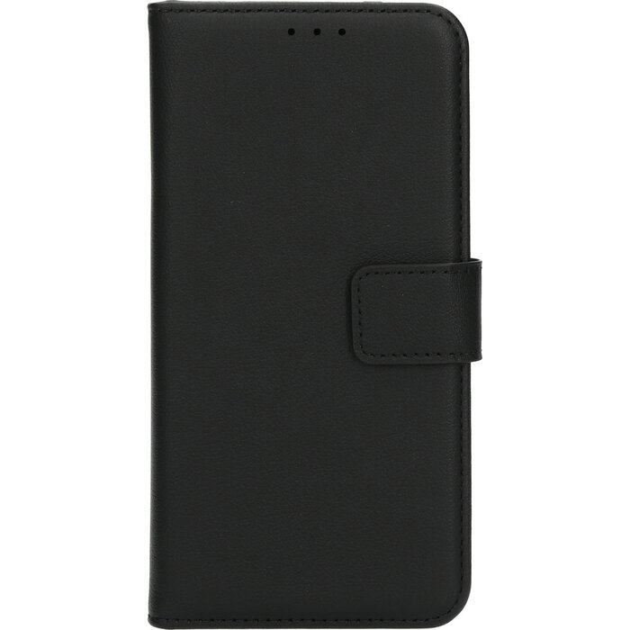 Mobiparts Mobiparts 2-in-1 Lederen Wallet Case voor Samsung Galaxy S23 FE - Zwart