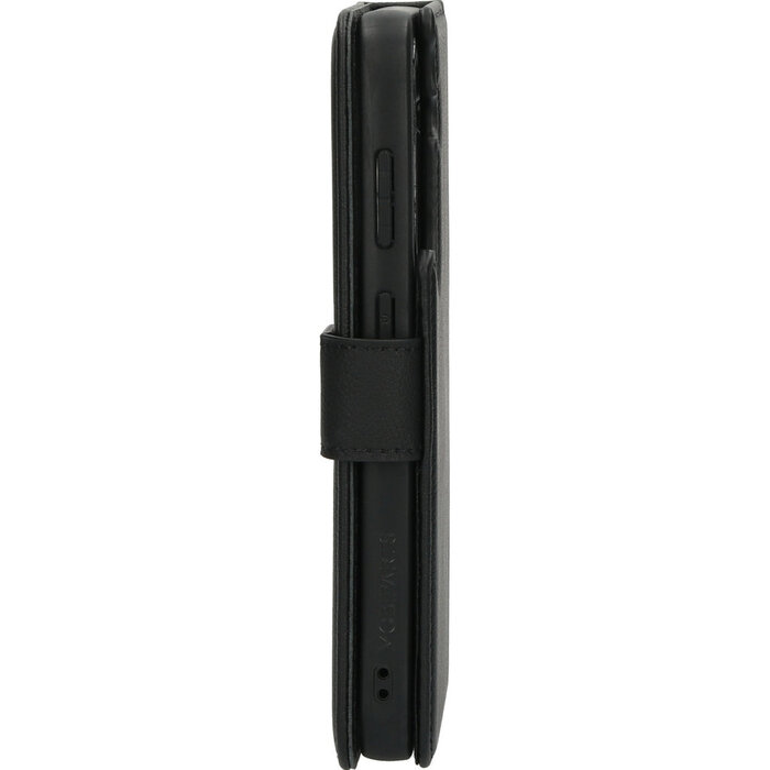 Mobiparts Mobiparts 2-in-1 Lederen Wallet Case voor Samsung Galaxy S23 FE - Zwart
