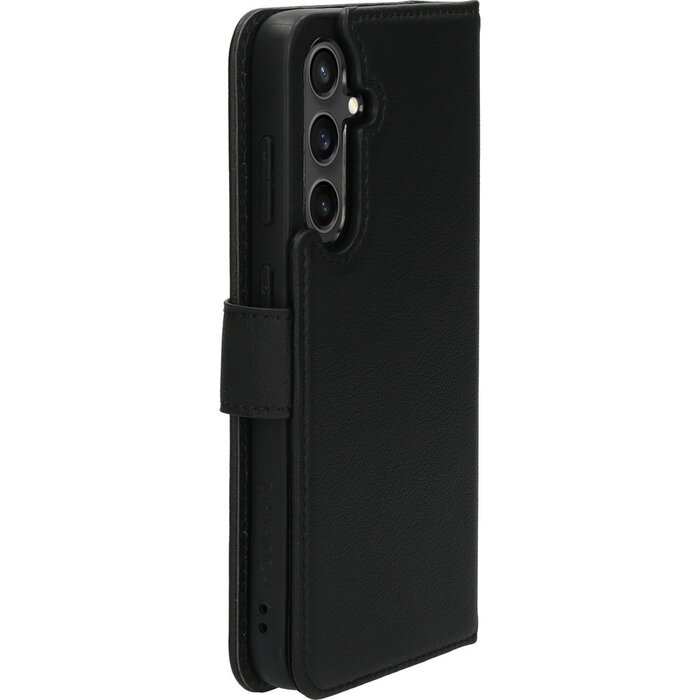 Mobiparts Mobiparts 2-in-1 Lederen Wallet Case voor Samsung Galaxy S23 FE - Zwart