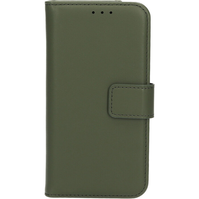 Mobiparts Mobiparts 2-in-1 Leren Wallet Case Samsung Galaxy S24 - Groen