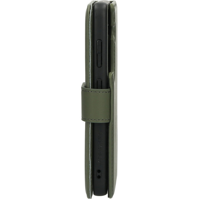 Mobiparts Mobiparts 2-in-1 Leren Wallet Case Samsung Galaxy S24 - Groen