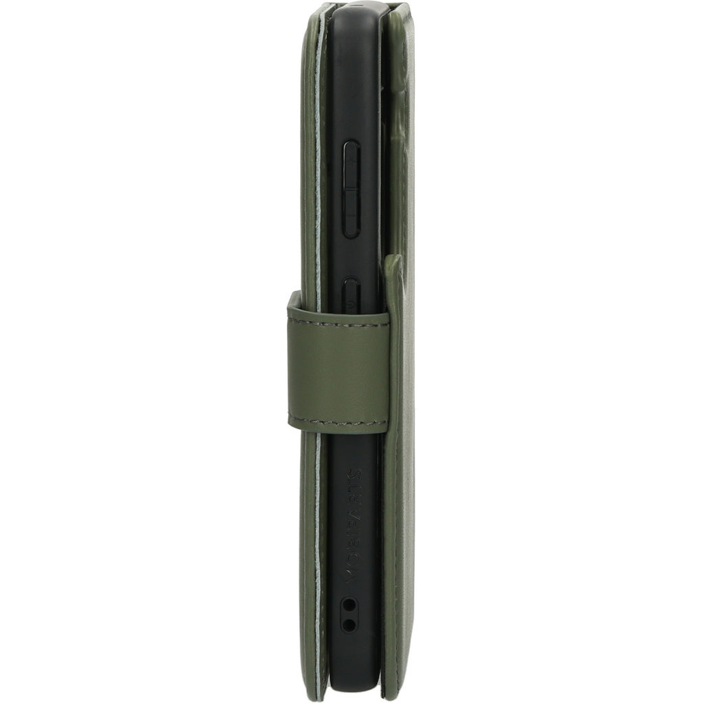 Mobiparts Mobiparts 2-in-1 Leren Wallet Case Samsung Galaxy S24 - Groen