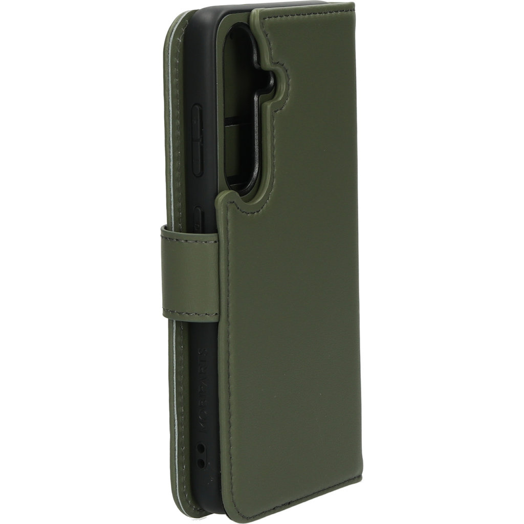 Mobiparts Mobiparts 2-in-1 Leren Wallet Case Samsung Galaxy S24 - Groen