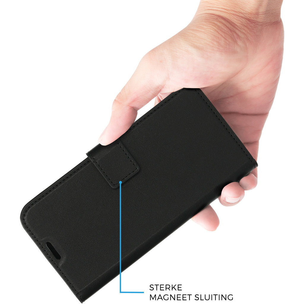 Mobiparts Mobiparts Classic Wallet Case voor Samsung Galaxy S23 FE - Zwart