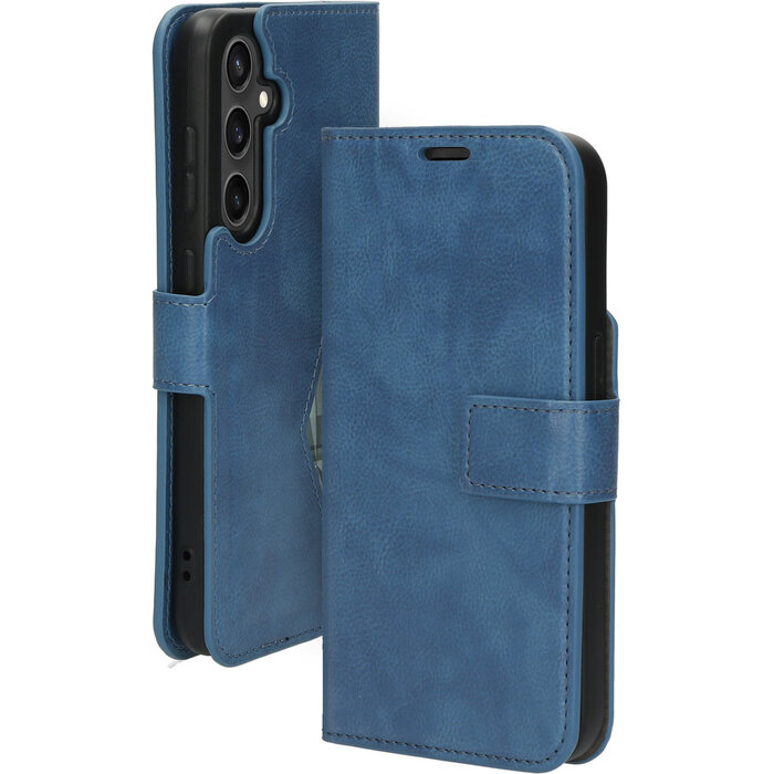 Mobiparts Mobiparts Classic Wallet Case Samsung Galaxy S23 FE Steel Blue