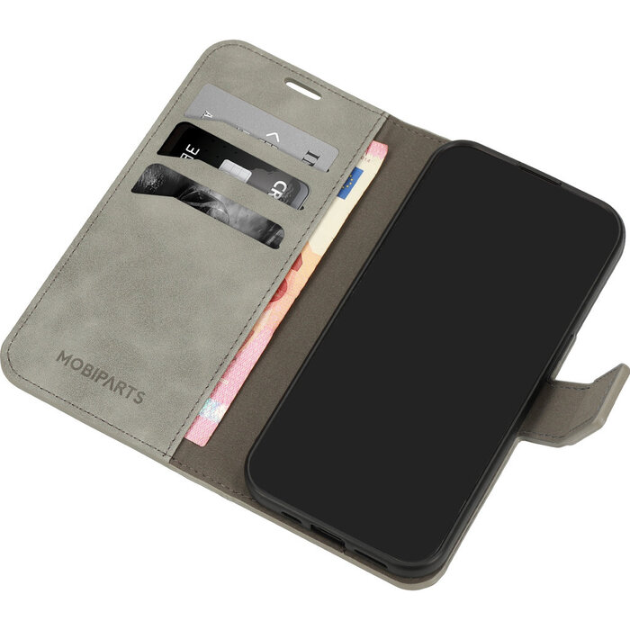 Mobiparts Mobiparts Classic Wallet Case Samsung Galaxy S24 Granite Grey