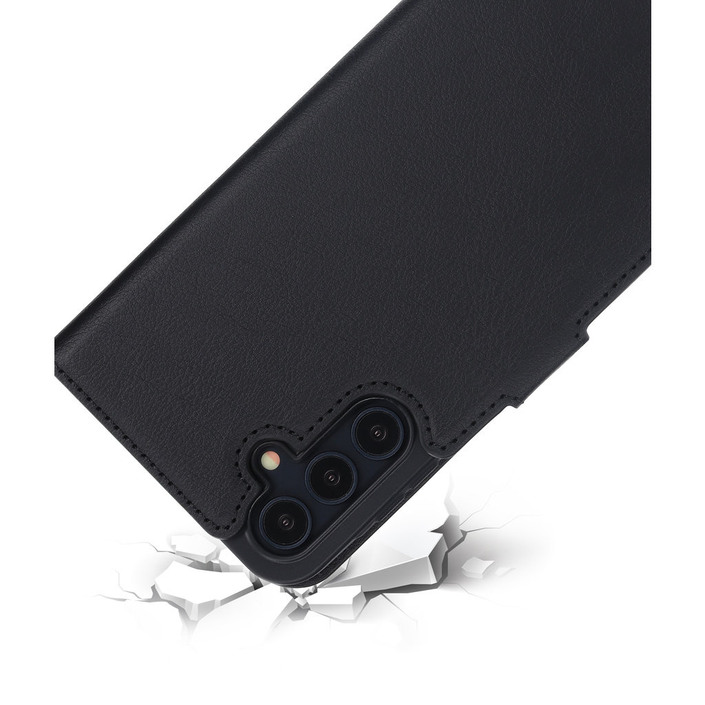 Mobiparts Mobiparts Classic Wallet Case voor Samsung Galaxy A15 (4G/5G) - Zwart