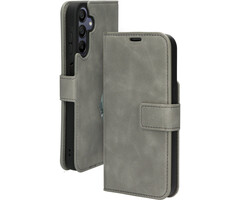 Mobiparts Mobiparts Classic Wallet Case voor Samsung Galaxy A15 - Granite Grey