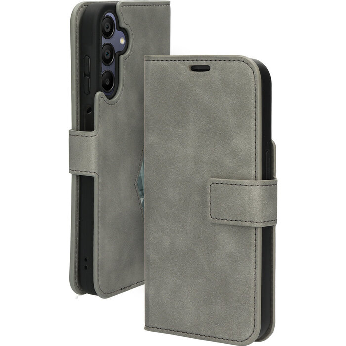 Mobiparts Mobiparts Classic Wallet Case Samsung Galaxy A15 Granite Grey