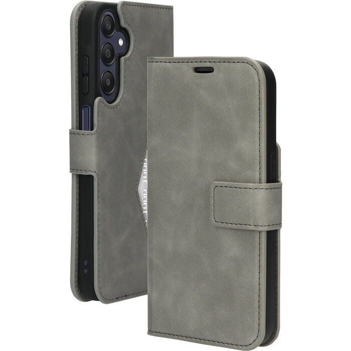 Mobiparts Mobiparts Classic Wallet Case voor Samsung Galaxy A25 - Granite Grey