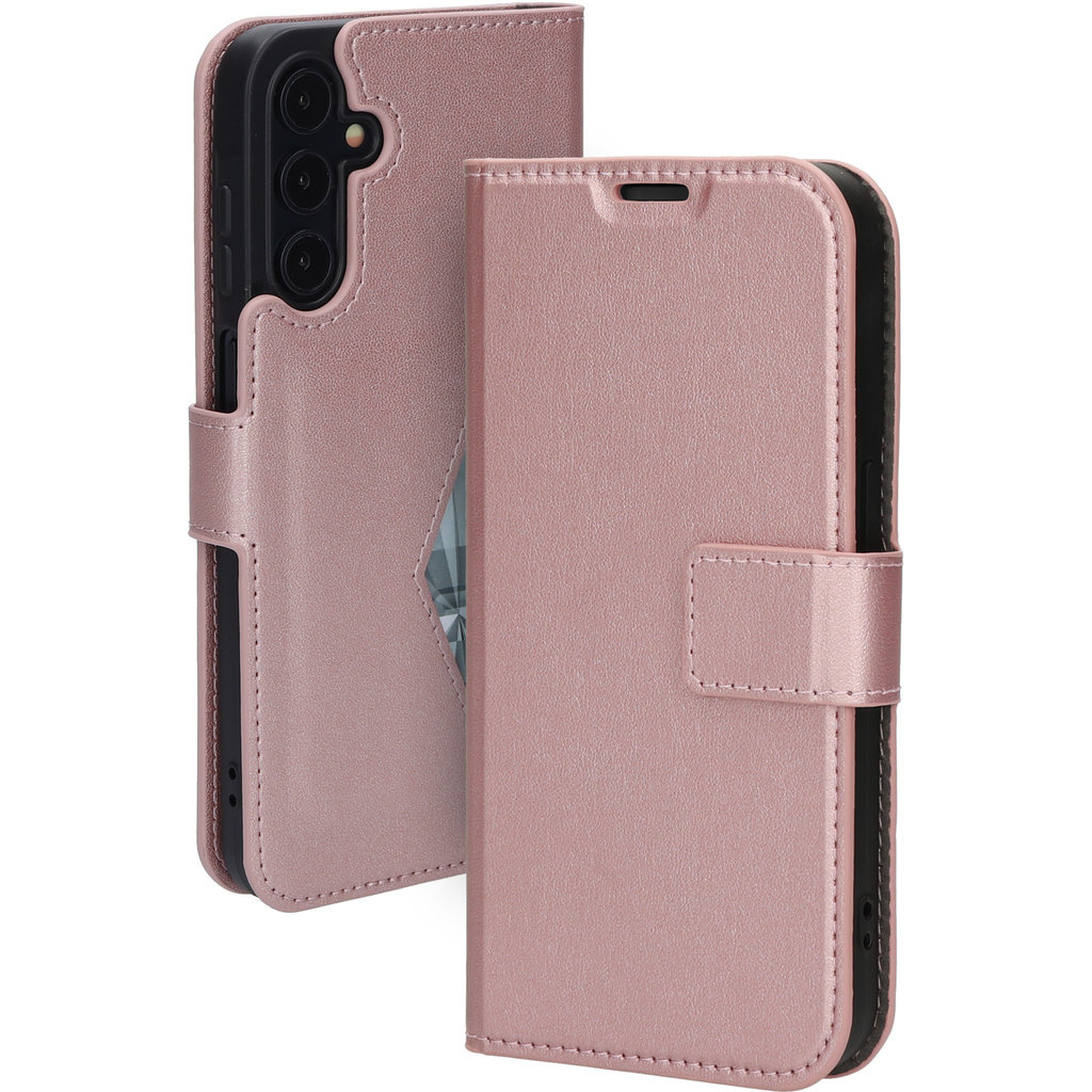 Mobiparts Mobiparts Classic Wallet Case voor Samsung Galaxy A15 - Roze