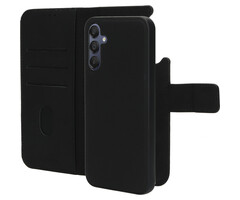 Mobiparts Mobiparts 2-in-1 Leren Wallet Case voor Samsung Galaxy A15 - Zwart