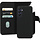 Mobiparts 2-in-1 Lederen Wallet Case Samsung Galaxy A25 - Zwart
