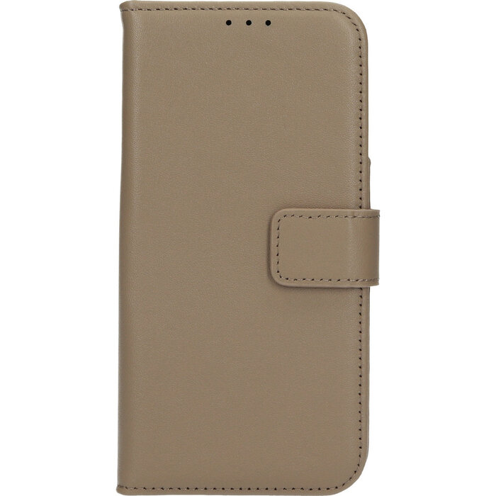 Mobiparts Mobiparts 2-in-1 Lederen Wallet Case voor Samsung Galaxy A25 - Taupe