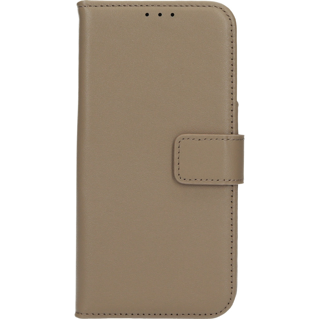 Mobiparts Mobiparts 2-in-1 Lederen Wallet Case voor Samsung Galaxy A25 - Taupe