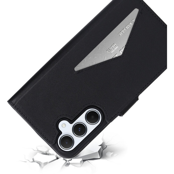 Mobiparts Mobiparts Classic Wallet Case Samsung Galaxy A55 5G (2024) Black