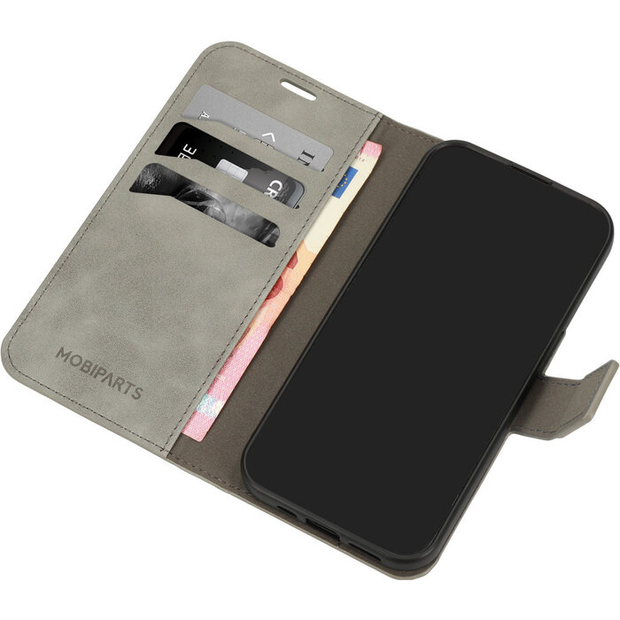 Mobiparts Mobiparts Classic Wallet Case Samsung Galaxy A35 5G (2024) Granite Grey